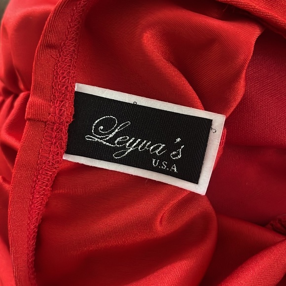 Red Mini Dress - Picture 8 of 8